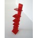 Tower Bookcase in Red