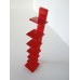 Tower Bookcase in Red