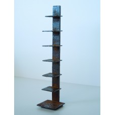 Tower Bookcase in Rust