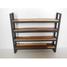 Fairfax 4 Tier Shelving Unit M.U.T.T./Black