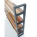 Fairfax 4 Tier Shelving Unit M.U.T.T./Black