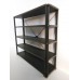 Paxton 5 Tier Shelving Unit in Natural Steel Finish