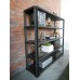 Paxton 5 Tier Shelving Unit in Natural Steel Finish
