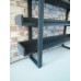 Studio 4 Tier Shelving Unit in Natural Steel