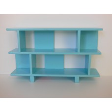 Vendi 2 Tier Bookcase in Blue