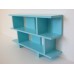 Vendi 2 Tier Bookcase in Blue