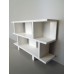 Vendi 2 Tier Bookcase in White