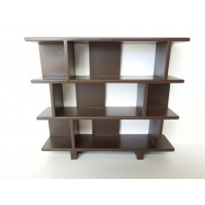 Vendi 3 Tier Bookcase in Espresso