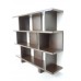 Vendi 3 Tier Bookcase in Espresso