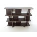 Vendi 3 Tier Bookcase in Espresso