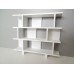 Vendi 3 Tier Bookcase in White