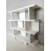 Vendi 3 Tier Bookcase in White