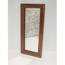 Walnut Framed Floor Mirror
