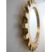 Gear Wall Mirror in Gold