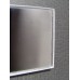 White Thin Profile Wall Mirror