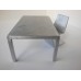 Vintage Metal Parsons Desk and Chair