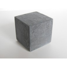 Dark Concrete Cube