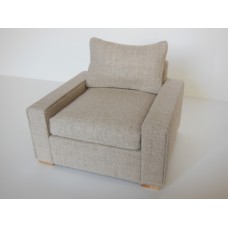 Davis Chair in Linen Wheat