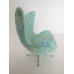 Egg Chair in Spring Weave Fabric