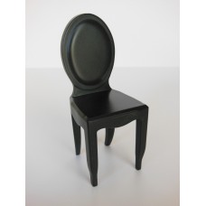 Ghost Dining Chair in Black Matte