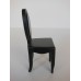 Ghost Dining Chair in Black Matte