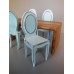 Ghost Dining Chair in Distressed Blue