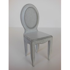 Ghost Dining Chair in Distressed White