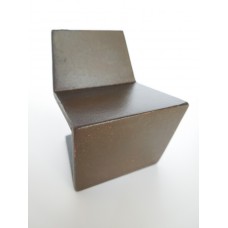 Klein II Chair in Natural Steel