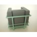 Le Corbusier Petit Lounge Chair Gray/Light Blue