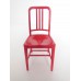 Navy Chair in Red