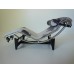 Le Corbusier LC4 Chaise Lounge Pony Print Fabric