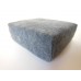 Gray Felt Ottoman