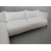 Lusso Sectional in White Micro Suede