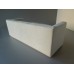 White Microsuede Metro 2 Sofa