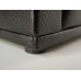 Uno Sofa in Black Leather - Left Arm