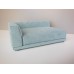 Uno Sofa in Seafoam Microsuede