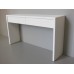 Emerson Console Table with White Base and White Drawers