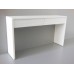 Emerson Console Table with White Base and White Drawers