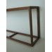 M.U.T.T. Console 2-Leg Table with Solid Wood Base