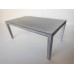 Burnished Metal Parsons Dining Table
