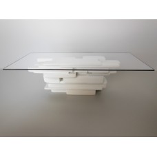 STAX Dining Table in White