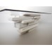 STAX Dining Table in White