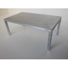 Vintage Metal Parsons Dining Table