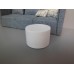 Barrel Side Table in White