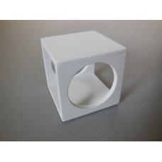 Spatial Side Table in White