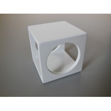 Spatial Side Table in White