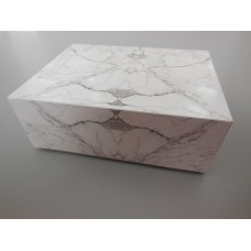 Marble Rectangle Pedestal Table