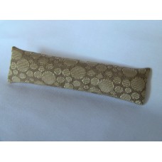 Cream Circle Long Oblong Pillow