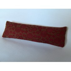 Rust Circle Long Oblong Pillow