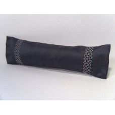 Slate Embroidered Long Oblong Pillow